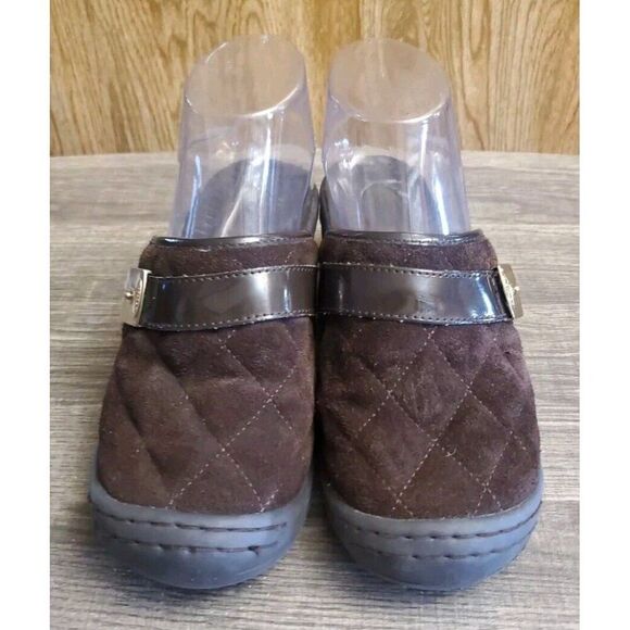Dr. Scholl's Devotion Quilted Clogs Womens Size 6.5 Brown - Picture 2 of 11